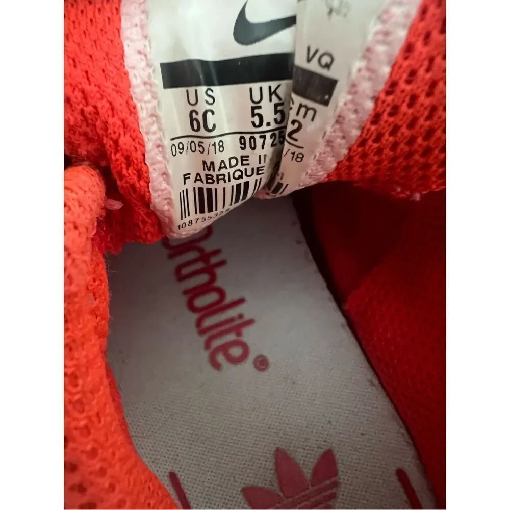 NIKE Star Runner Toddler Size 6c Red TDV Volt Shoes 907255-601